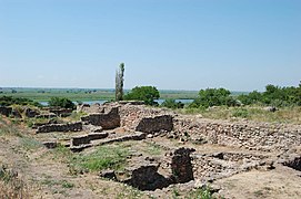 Ruinas de antigua ciudad de Tanais.