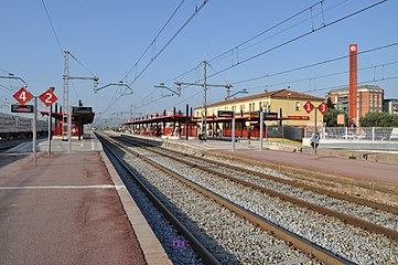 Estació de Granollers Centre.