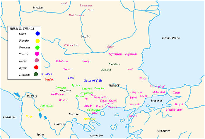 Tribus de Tràcia