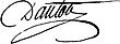 Signature de Georges Danton