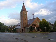 L'église paroissiale Saint-Jean-Baptiste.