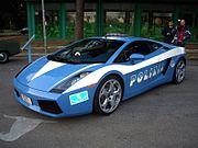 Lamborghini Gallardo da polícia italiana.