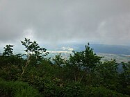 半面山からの山部集落