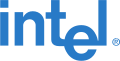 Logo d'Intel (18 juillet 1968 - 2 janvier 2006).