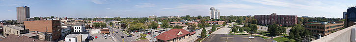 Vue panoramique de Waterloo