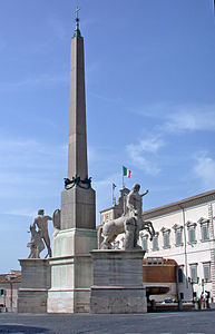 Obélisque de la place du Quirinal