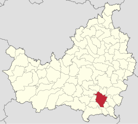 Location in Cluj County