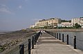 2012-08-02 The marine lake at Weston-super-Mare.