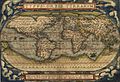 Image 13World map Theatrum Orbis Terrarum by Ortelius (1570) (from History of cartography)