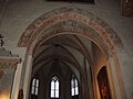 Archway in Romanesque style