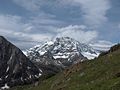 Monte Disgrazia (3,678m) in the north of the Valtellina