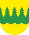 Image 6A coniferous forest pictured in the coat of arms of the Kainuu region in Finland (from Conifer)