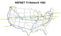 Image 17T3 NSFNET Backbone, c. 1992 (from History of the Internet)