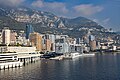 Image 63Monaco coastline in October 2023, with a new apartment building (from Monaco)