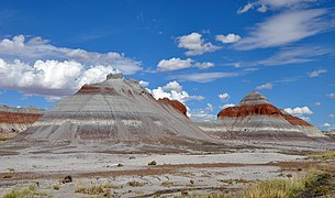 The Tepees Petrified Forest National Park Arizona