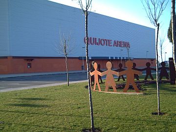 La Quijote Arena à Ciudad Real où évolue le BM Ciudad Real entre 2003 à 2011