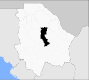 Location in the state of Chihuahua