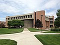 The Mathematical Sciences Building of Bowling Green State University, designed while with Richards, Bauer & Moorhead and completed in 1970.