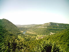 Vallée de l'Ain, Bugey.