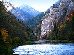 Schlucht des Dunajec in den Pieninen