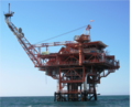 Image 74An offshore platform in the Darfeel Gas Field (from Egypt)