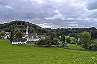 Magdenau abbey as HDR image Author: Simmlerd