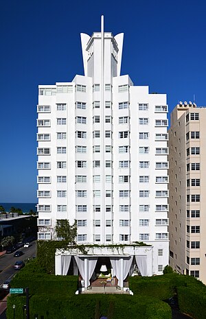 The Delano Hotel, in Miami Beach (Florida, USA).