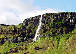 Kálfárvellir-Wasserfall