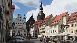 Skyline of Lutherstadt Eisleben