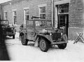 Jeep del general Patton en Bastoña, 1 de enero de 1945.