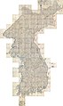 Image 11 Daedongyeojido Map: Kim Jeong-ho Daedongyeojido is a large scale map of Korea produced by Chosun Dynasty cartographer and geologist Kim Jeong-ho in 1861. Considered to mark the zenith of pre-modern Korean cartography, the map consists of 22 separate, foldable booklets, each covering approximately 47 kilometres (29 mi) (north-south) by 31.5 kilometres (19.6 mi) (east-west). Combined, they form a map of Korea that is 6.7 metres (22 ft) wide and 3.8 metres (12 ft) long. Daedongyeojido is praised for precise delineations of mountain ridges, waterways, and transportation routes, as well as its markings for settlements, administrative areas, and cultural sites. More selected pictures