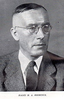 Hadži M. A. Brikcius (asi 1943)