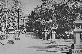 第一代嘉義神社參道及鳥居