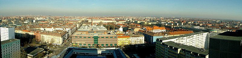 Panorama over Prenzlauer Berg