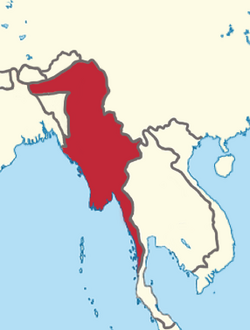 Konbaung Dynasty in 1824