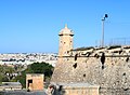 Valletta, watch tower at city gate