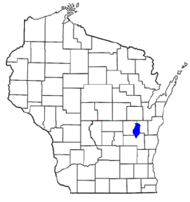 Location in Wisconsin