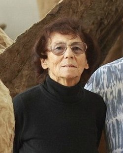 Magdalena Abakanowicz vuonna 2010.