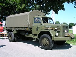 A 6500 4x4 als militärischer Pritschenwagen