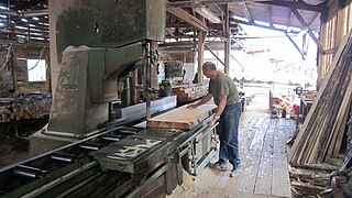 L'industrie du bois dans le Châtillonnais.