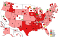 6th presidential ballot (before shifts)