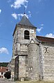 Façade de l'église.