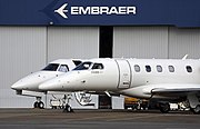 Embraer, empresa industrial de fabricación aeronáutica brasileña.