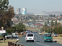 A Street in Soweto.