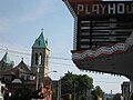 Playhouse Theatre sign, Sherman Ave. North