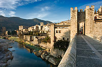 6.º Pont de Besalú, Besalú, La Garrotxa, Girona.