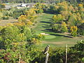 View of King's Forest Golf Course from Upper King's Forest Park