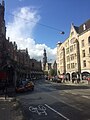 View on "Wester" from Raadhuisstraat in center of Amsterdam, Netherlands