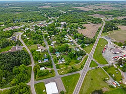 US-10 and US-12/Wis-27 junction near town