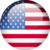 United States flag orb